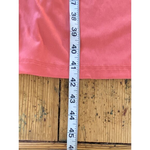 LuLaRoe Womens Collared Button-Down Short Sleeve Dress Coral Large NEW Polyester - Picture 7 of 7
